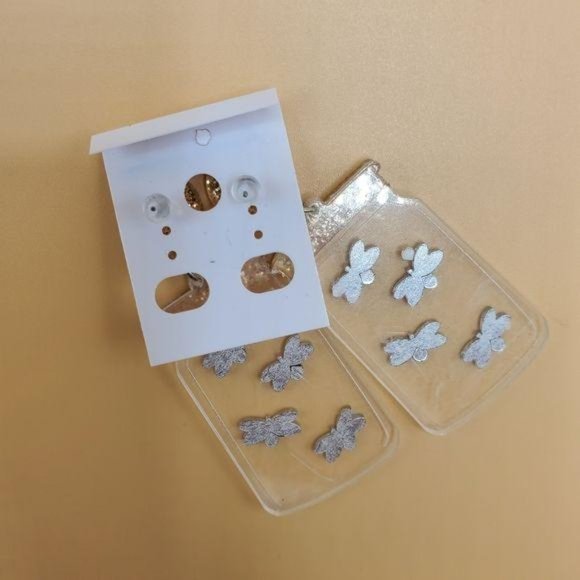 Lightning Bugs Mason jar statement earrings - Picture 6 of 6